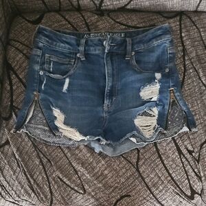 American Eagle Outfitters Blue Denim Shorts